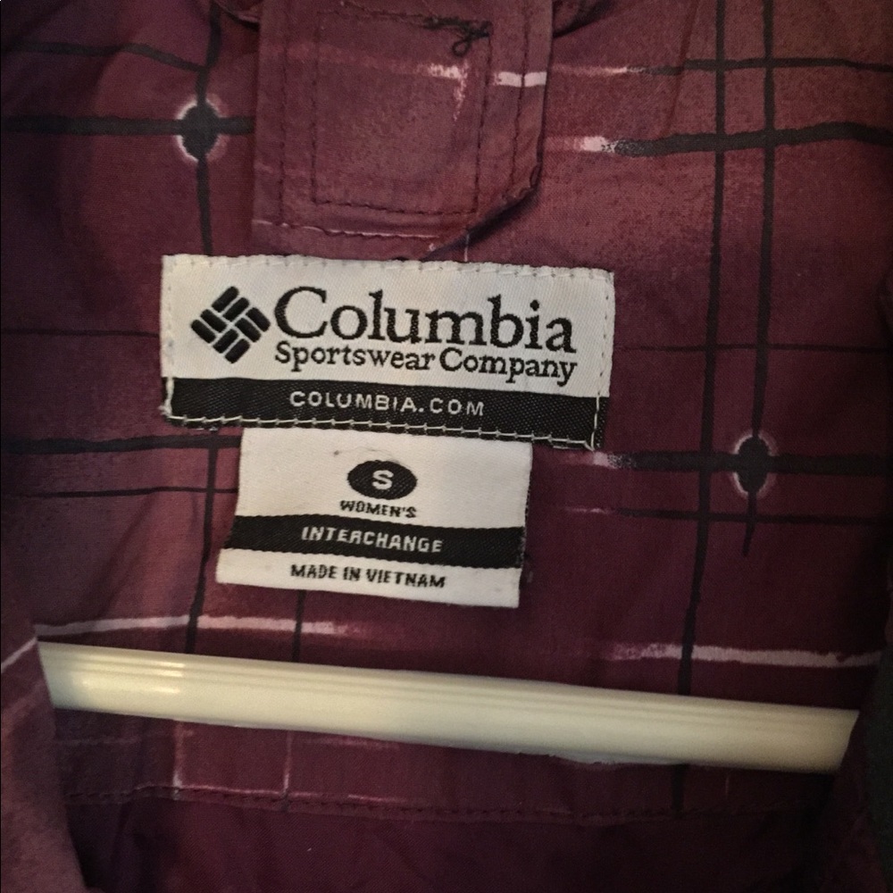 Columbia Purple/Black Jacket S - Picture 2 of 8
